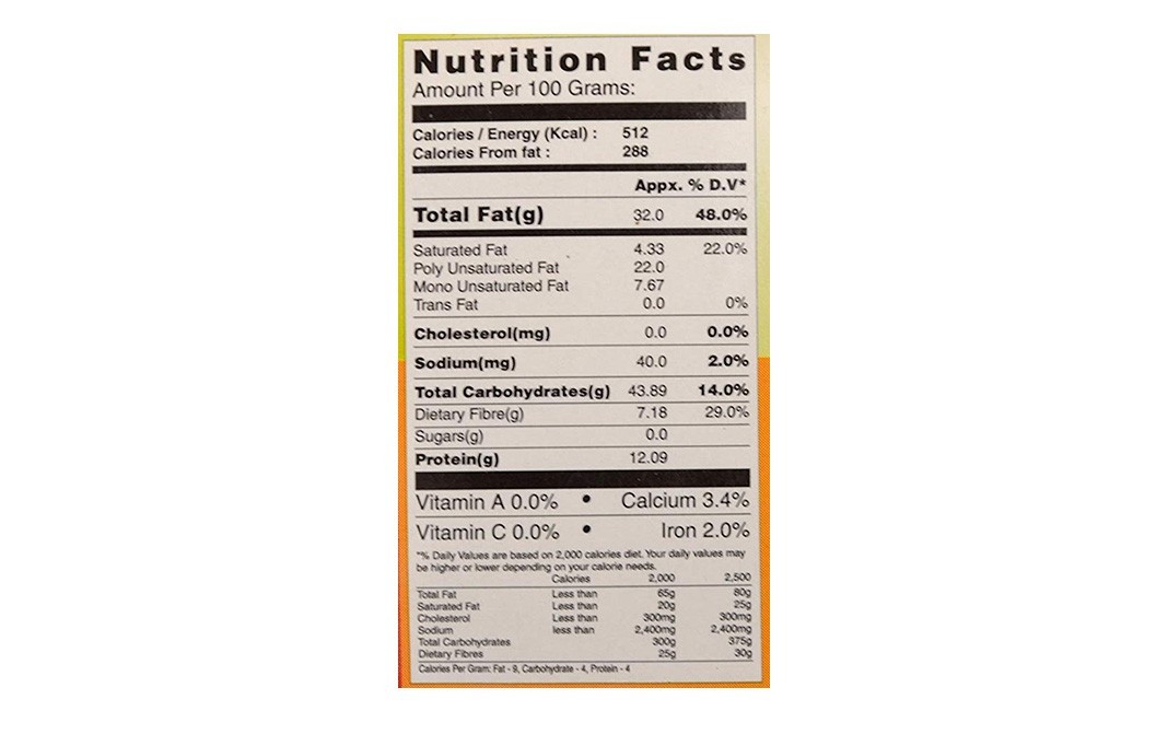 Natural's Bite Flax Seeds    Pack  100 grams